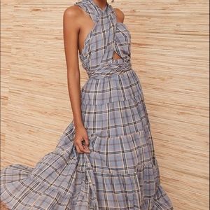 Ulla Johnson Noelle Dress in cornflower blue